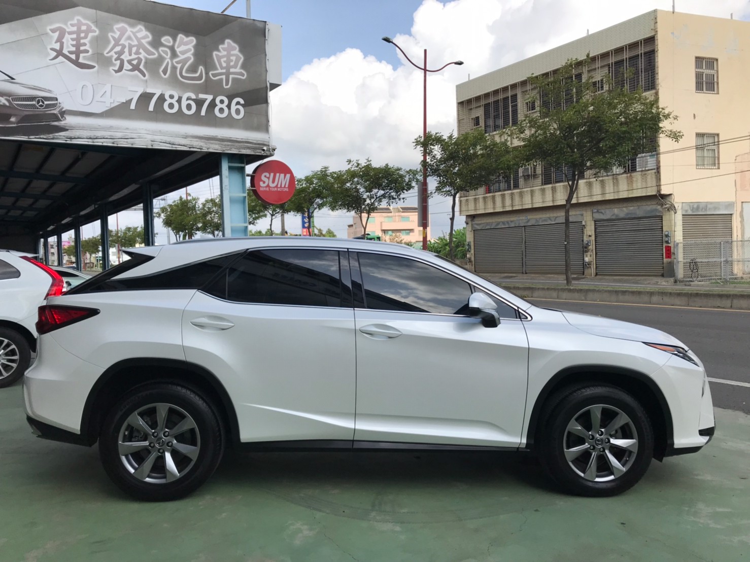 2018RX300白SUM151.8 2.0cc 主動跟車 AEB自動緊急煞車 車道偏離 盲點補助_210620_2