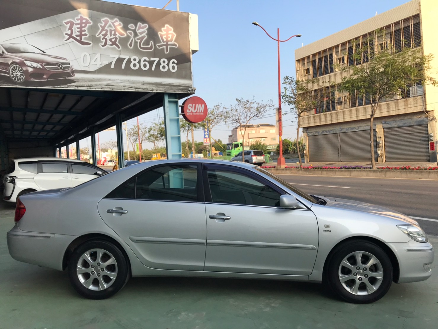 2006年銀CAMRY2.0一手車 無待修 實跑13萬公里 SUM15.8萬_210410_4